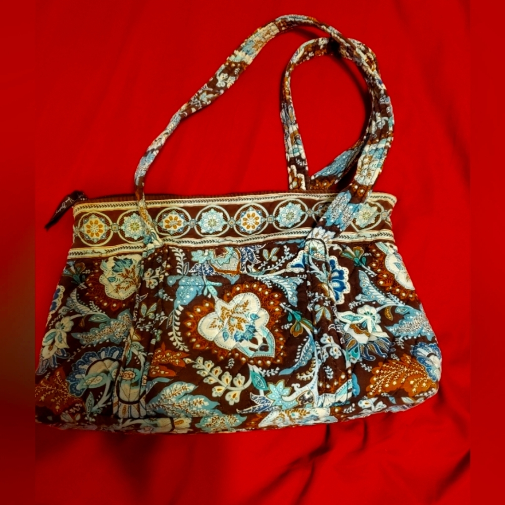 Vera bradley pocketbook & matching wallet